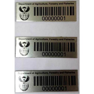 Metallic Barcode Label In Ghana